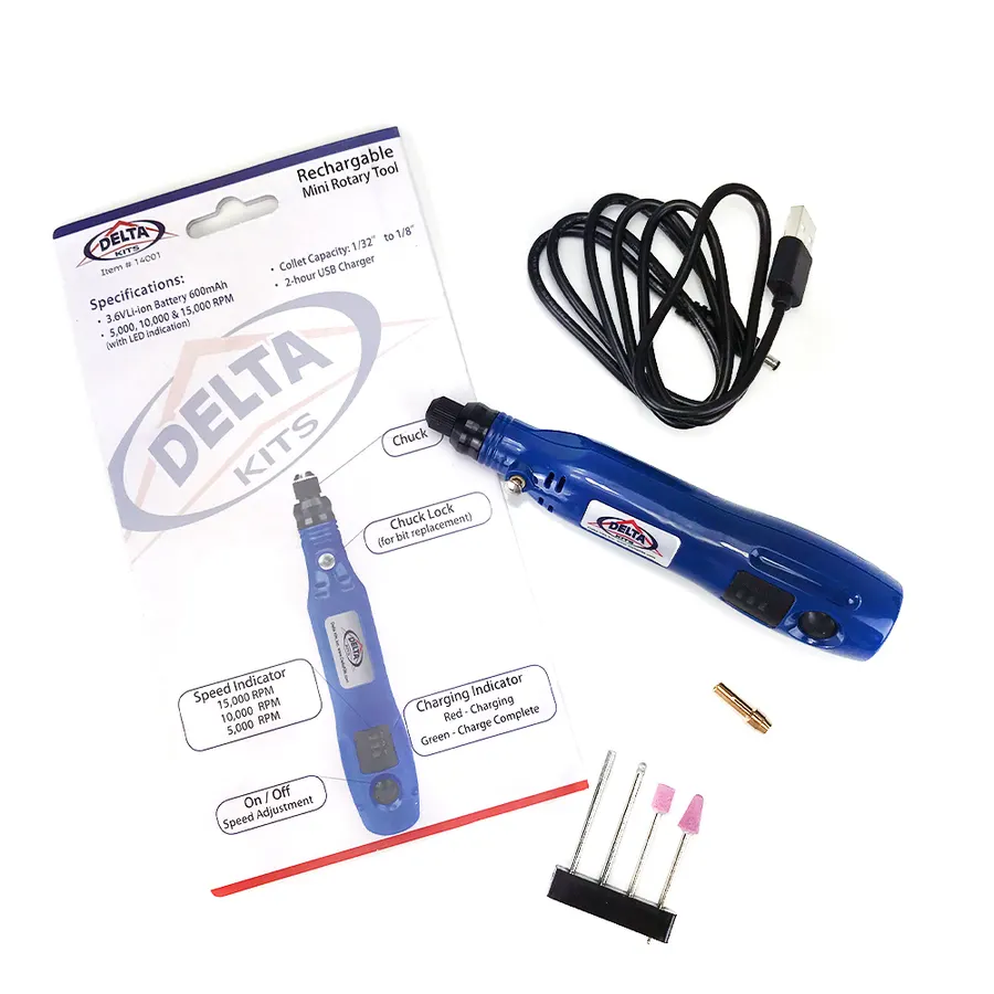 Mini vrtačka Delta Kits (3,6 V, aku)