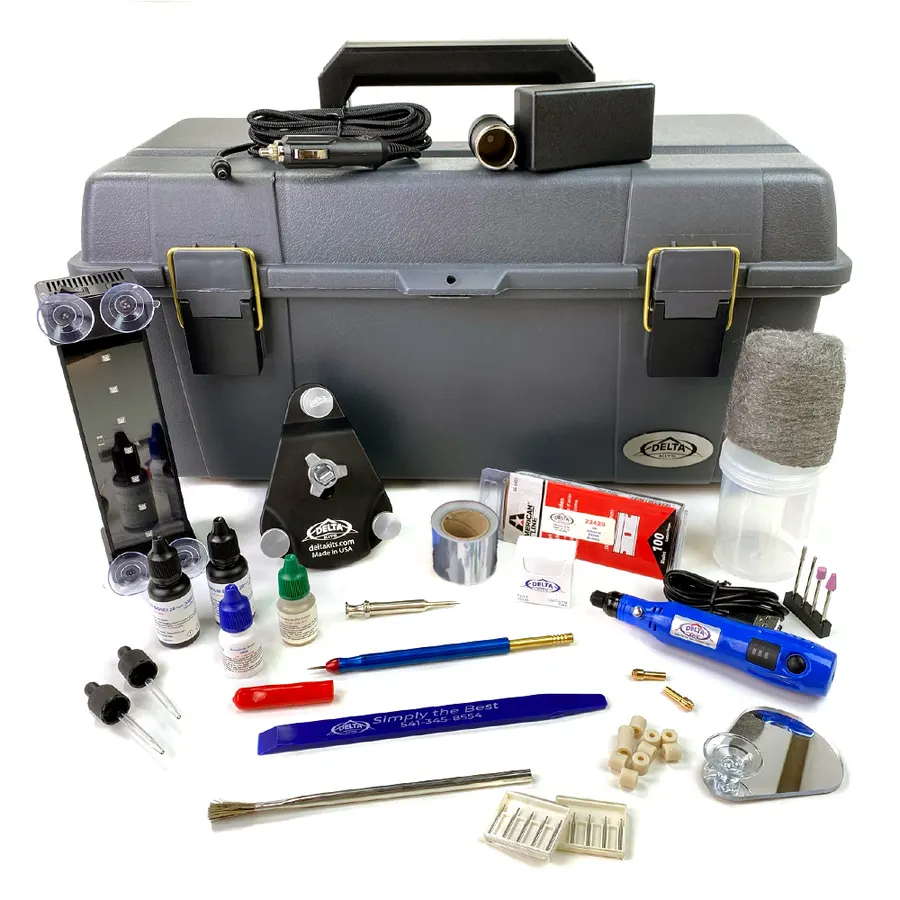 Delta Kits EZ-250S — mobilní sada na opravu čelního skla