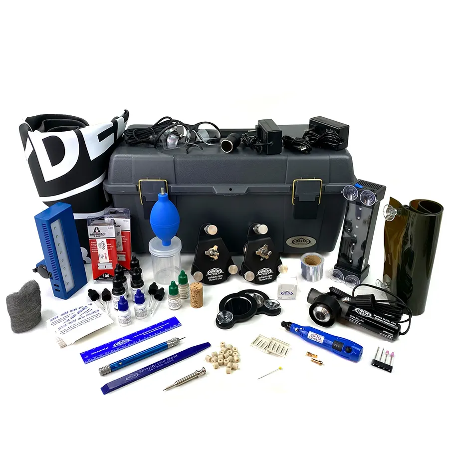 Delta Kits EZ-450D Mobile Pro — priekinio stiklo remonto rinkinys