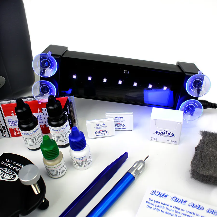 Delta Kits EZ-350S Mobile Pro Plus — sada na opravu čelního skla
