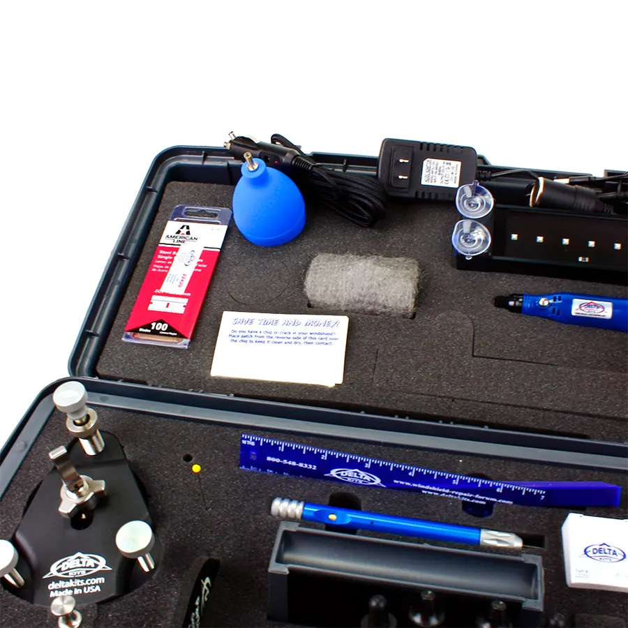 Delta Kits EZ-350S Mobile Pro Plus — sada na opravu čelního skla