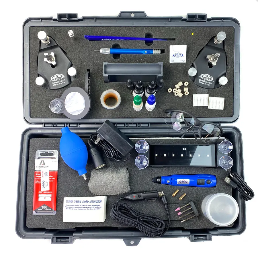 Delta Kits EZ-350D Mobile Pro — sada na opravu čelního skla