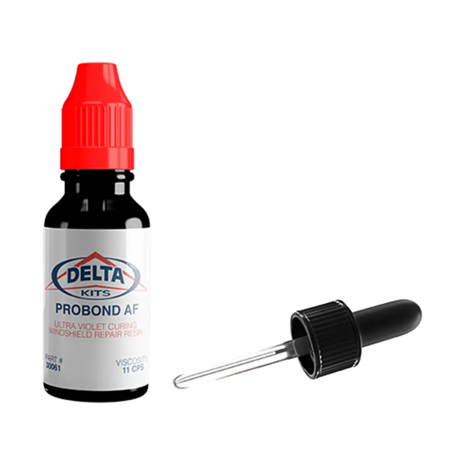Delta Kits ProBond AF — bezkyselinová pryskyřice na opravu skla